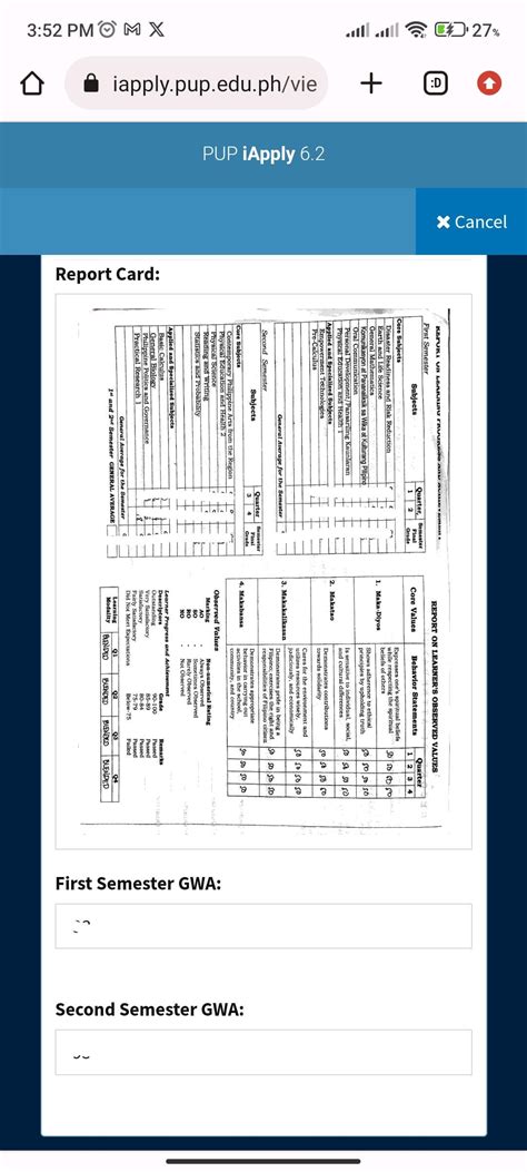 ONLINE APPLICATION FOR GRADE 11 .